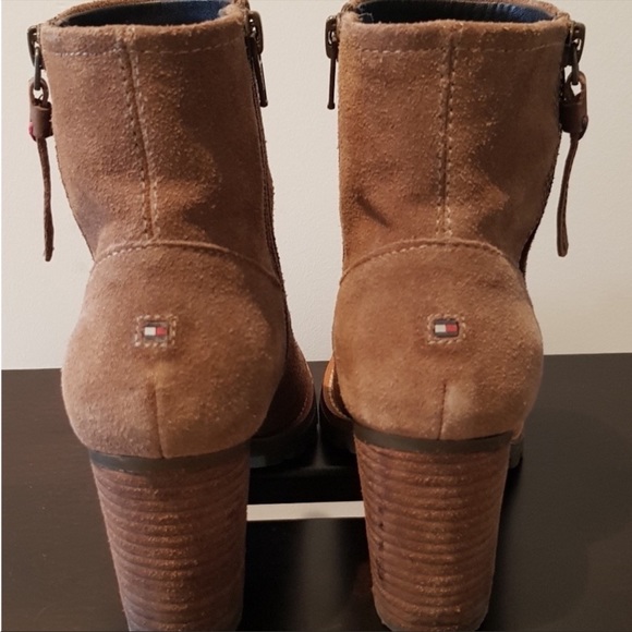 tommy hilfiger leather boots - Picture 3 of 3